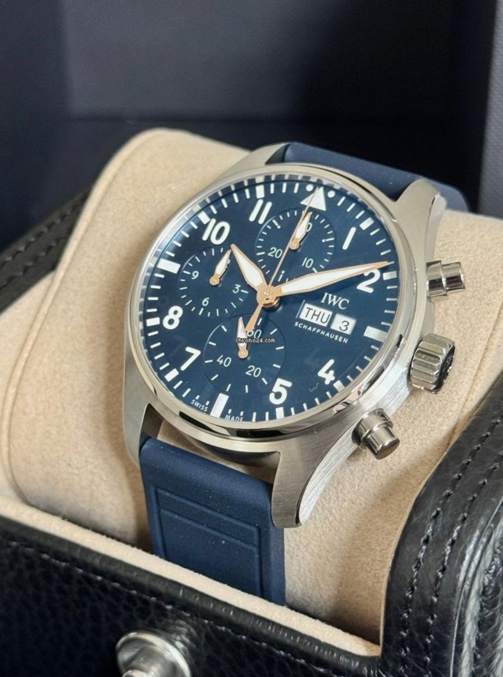IWC Uhren: IWC Pilot Chronograph 41 Le Petit Prince Full Set – Neu und originalverpackt aus Burgdorf von dartmaster1