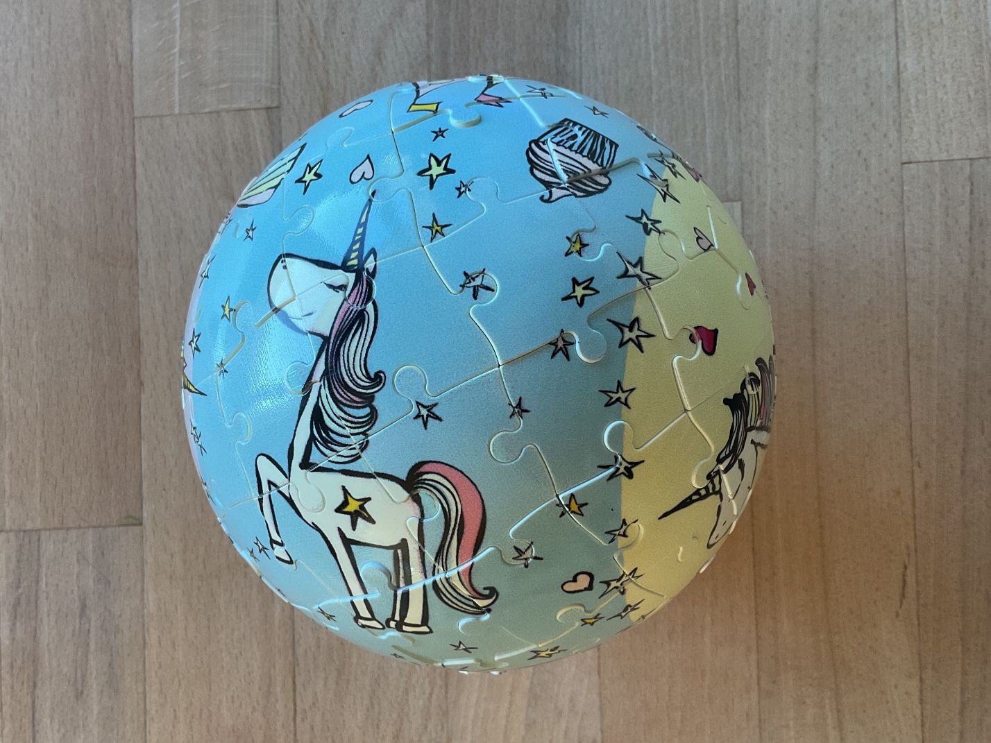 Ravensburger Puzzles: Ravensburger 3D Puzzle Ball Einhorn – Gebraucht aus Anglikon von TripleG 4