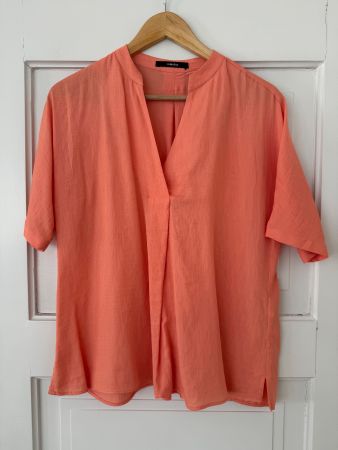 Sommerbluse someday apricot Gr. 36, fast neu