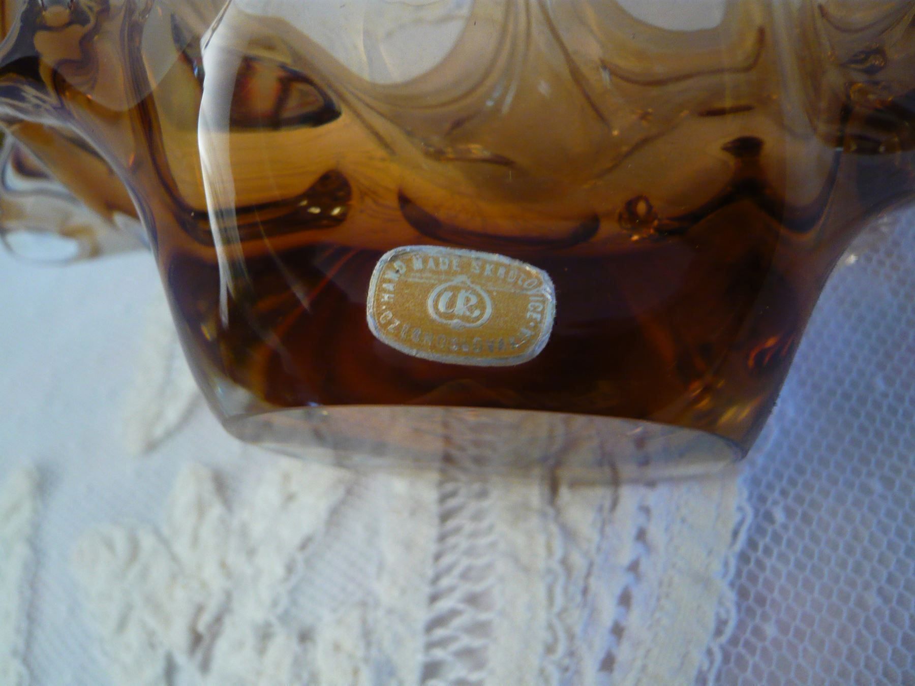 Ciotole: Korb, Schale aus Glas Skrdlovice Design – Usato da Schwarzenburg venduto da Michellu 4