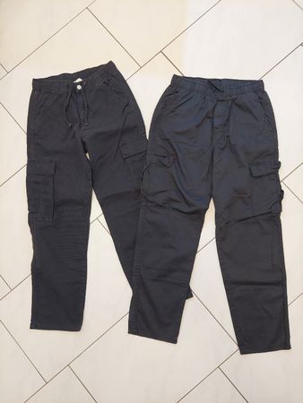 Cargohosen H&M dunkelgrau