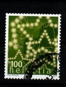 Alle Briefmarken: 2012 - Weihnachten / Lichtersterne – Gebraucht aus Schaffhausen von poststamp