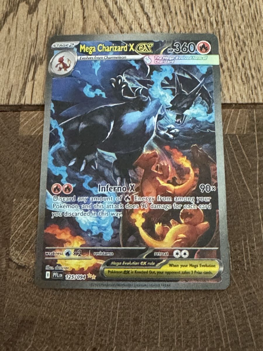 Karten: Pokémon Karte Mega Charizard X EX 125/109 – Neu (gemäss Beschreibung) aus Kappel SO von jol_5z7j