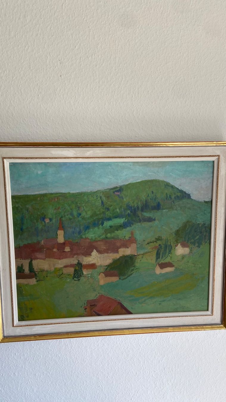 Tableaux: Gemälde STADTKERN VON LIESTAL – D'occasion à Kloten par Jack-Twist01