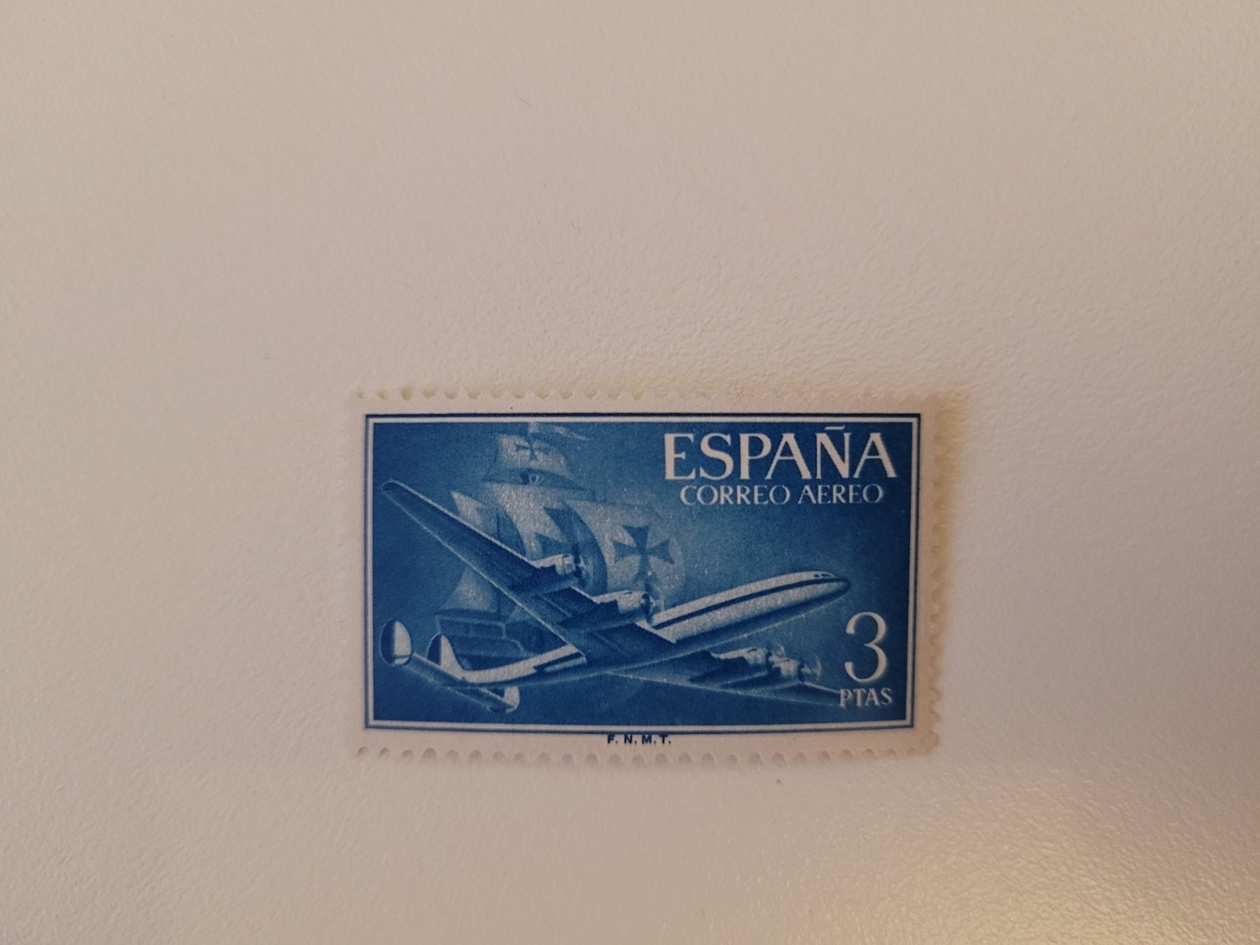Alle Briefmarken: Spanien 1956 Flugzeug Postfrisch – Gebraucht aus Inwil von Flower2325