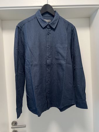 Chemise homme bleu foncé Taille L