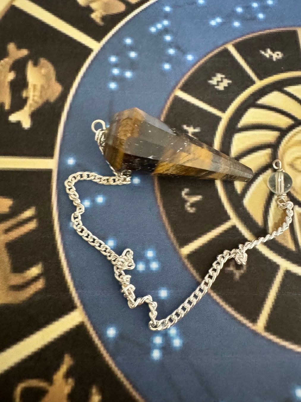 Minerali & Pietre curative: Pendel Tigerauge – Nuovo (secondo la descrizione) da Biberist venduto da tl-schmuck