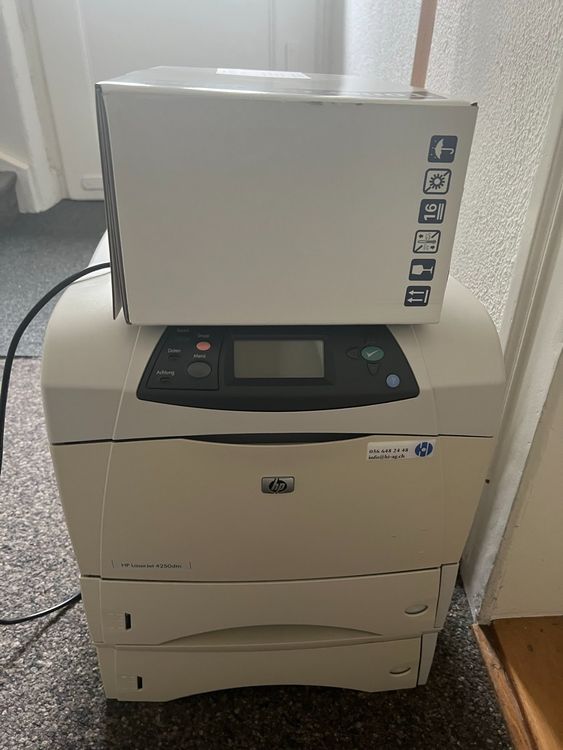 HP LaserJet 4250dtn inkl. Ersatz-Toner (Gebraucht) in Tenniken für CHF ...