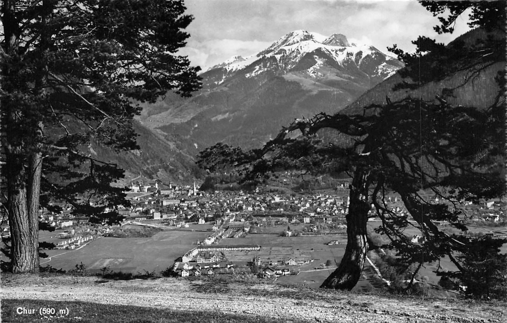 Cartoline postali: 2x Chur – Usato da Ottikon b.Kemptth. venduto da Neptun1974 2