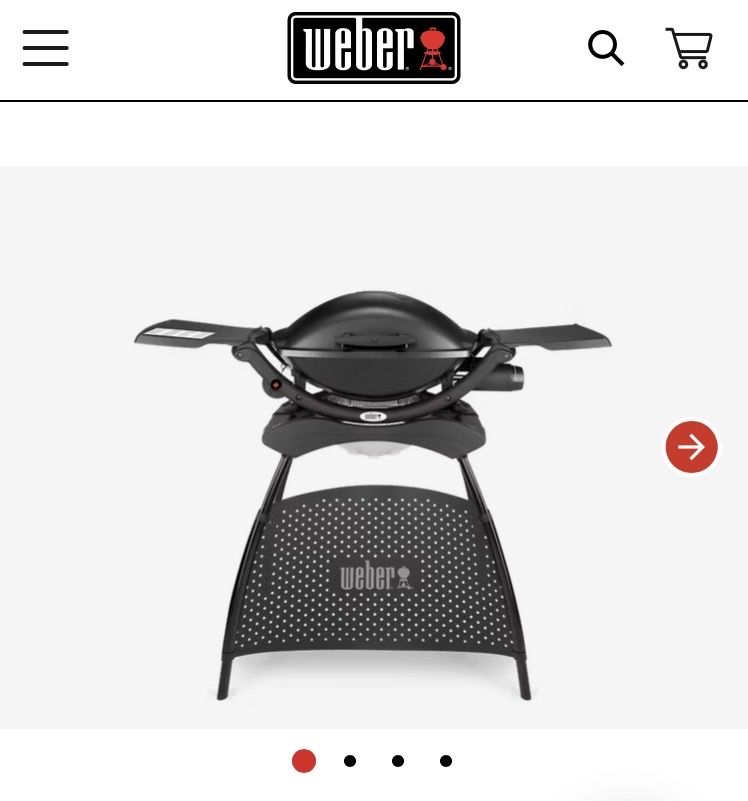 Griglie: Weber Gasgrill Q2000 BLK – Usato da Brugg AG venduto da Honeybee6 8