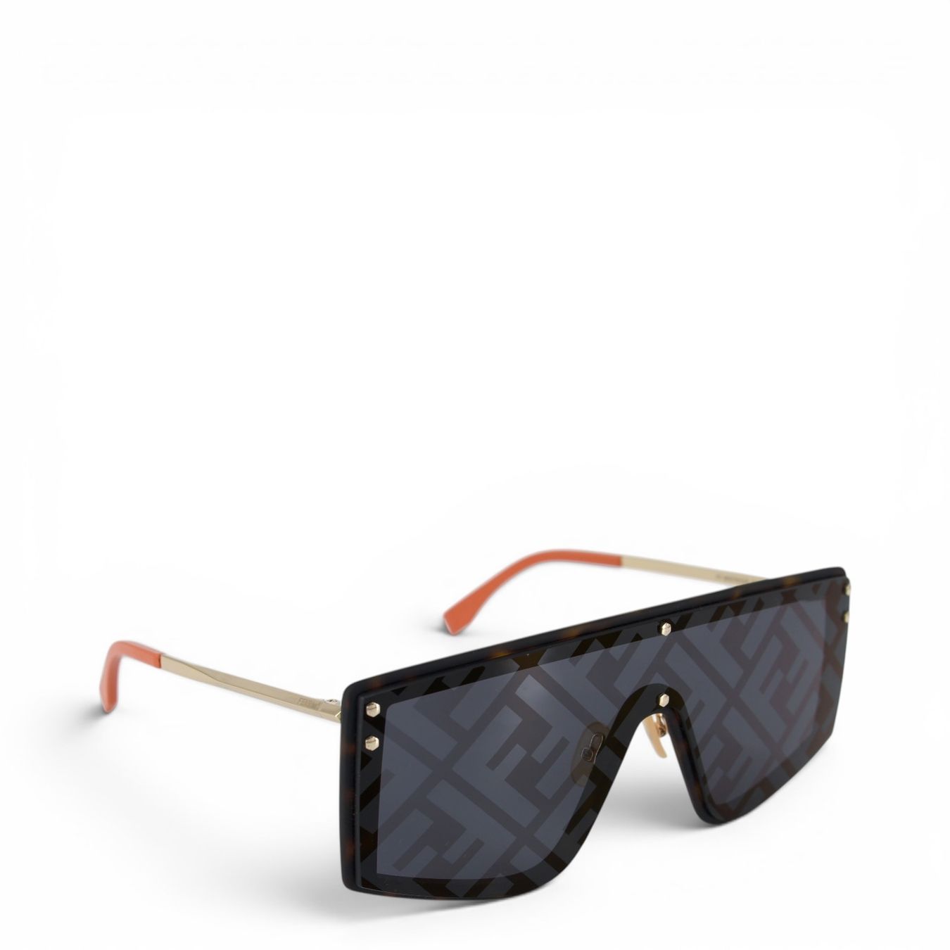 Fendi Occhiali & Lenti: Fendi Sonnenbrille FF gold – Usato da Binningen venduto da Designerlabels