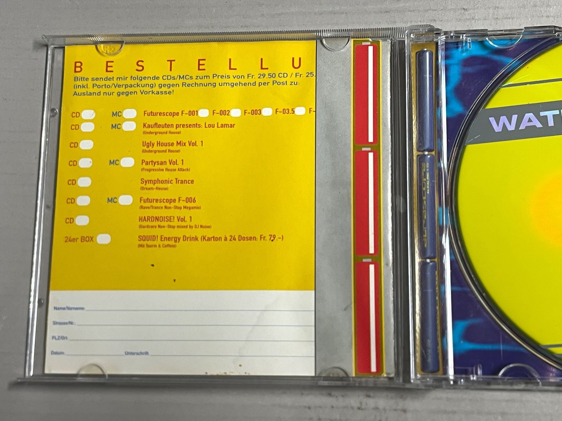 CD: Futurescope – Usato da Muri b. Bern venduto da AdidasCollector 1