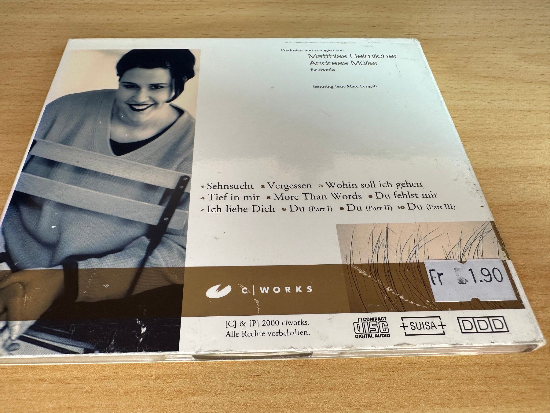 CD: B. Janine - Mehr als Worte – Usato da Rikon im Tösstal venduto da Alpenmutz 1