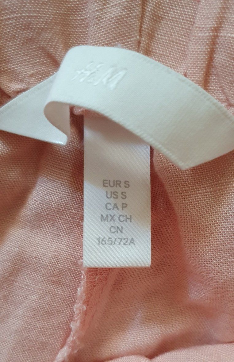 H&M Pantaloni: Hose aus Leinenmix, Gr. S – Nuovo (secondo la descrizione) da Unterentfelden venduto da LookoutMt 3