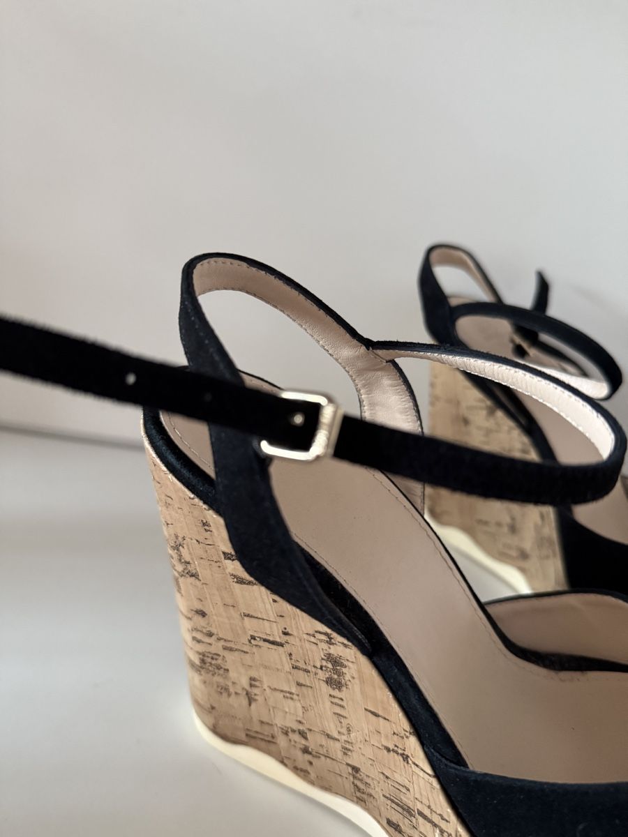 Damenschuhe: Navyboot Sandalen mit Keilabsatz, Grösse 40 – Neu (gemäss Beschreibung) aus Zürich von JOD213 3