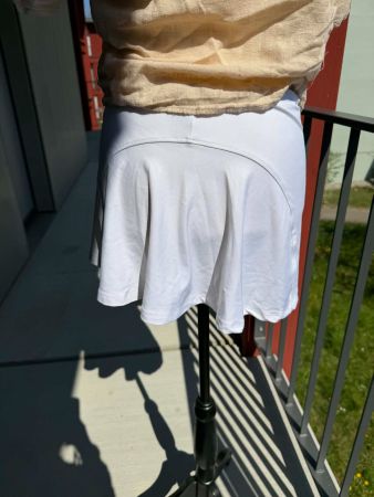 Weisser Mini-Rock, short rockSommer-Rock, Gr.xs,s