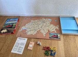 Silva Verlag Eisenbahn-Spiel aus den 1970er-Jahren