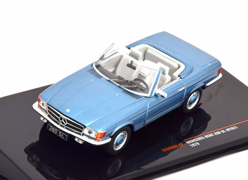 Mercedes-Benz 280 SL R107 Phase I 1971-1985 hellblau met. (Neu und ...