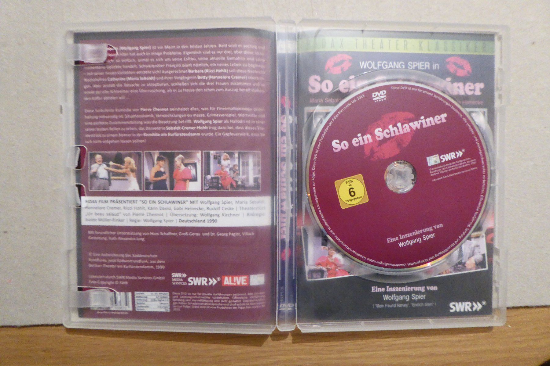 Alle DVDs: DVD So ein Schlawiner Pidax Theater Klassiker – Gebraucht aus Allschwil von Summelsarium 3