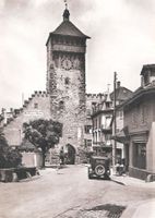 24.9.43 Rheinfelden/Obertorturm/Oldtimer