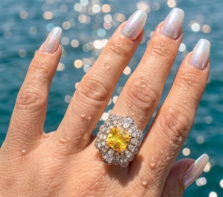 Bagues: Bague Soleil Impérial – Neuf avec emballage d'origine à St-Maurice par Sandrinette123 3