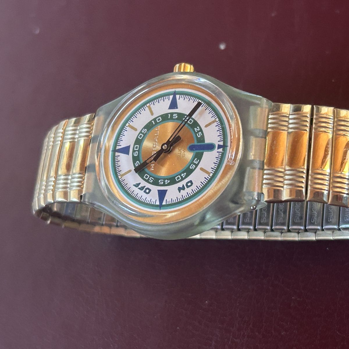 Swatch Orologi: Swatch Uhr, Musicallwatch – Usato da Laufen venduto da Bellavitaboom 5