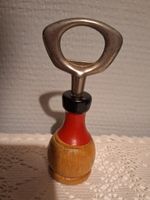 für Sammler, Flaschenöffner Vintage  "Chianti" Holz /Metall