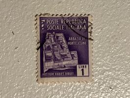 WK2 - Repubblica Sociale Italiana Briefmarke