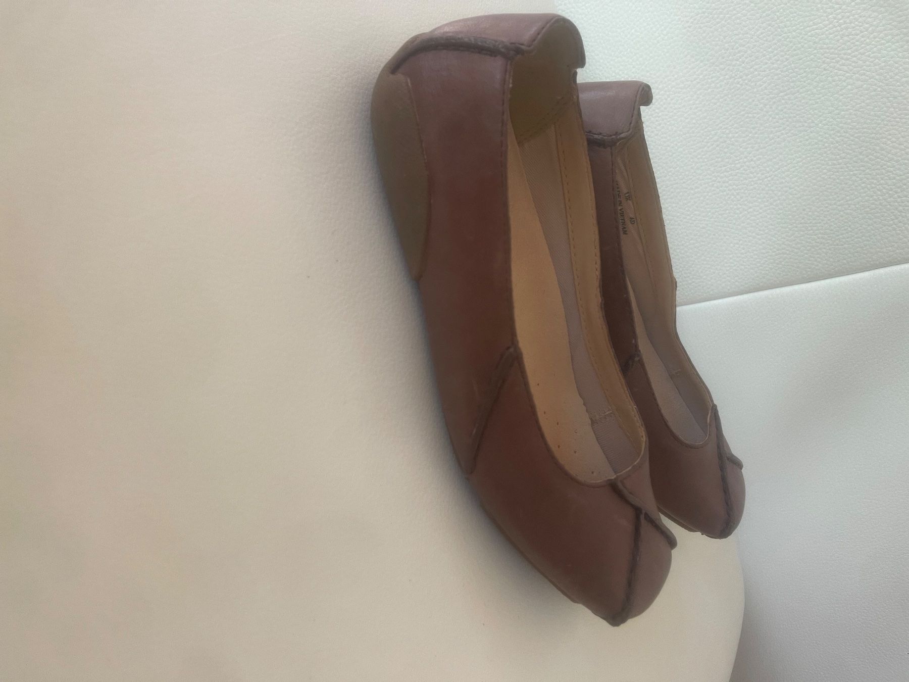 Clarks Scarpe da donna: Clarks Ballerina Leder braun 37 – Usato da Dietikon venduto da Nieselchen 6