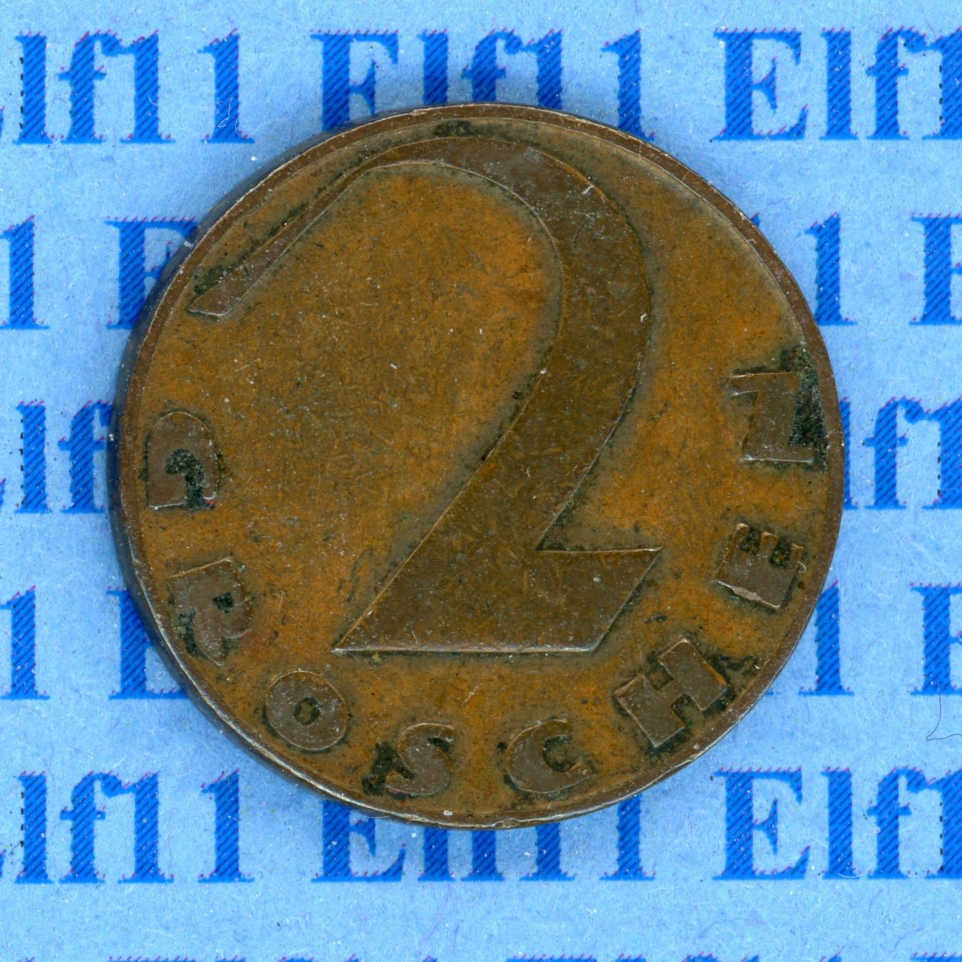 Tutti le monete: ATS___0.02 1926 ss 2 Groschen – Usato da Widnau venduto da Elf11 1