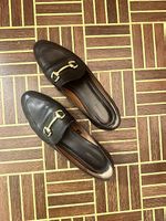 Loafers aus Leder