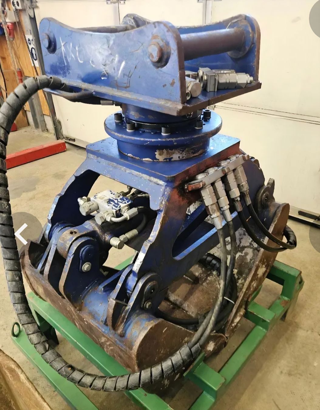 Pinze: Hutter Greifer G80 zu Bagger 7 - 10 Tonnen – Usato da Widnau venduto da weruwi 1