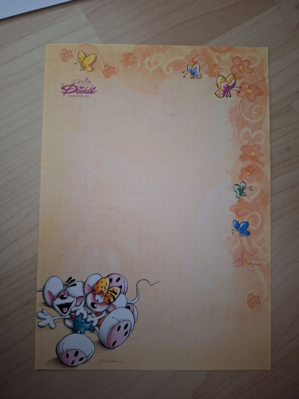 Papiere: Diddl Blatt Nr 315 – Gebraucht aus Wanzwil von chlinih93