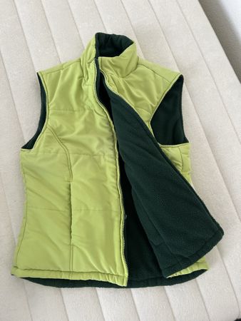 Wende-Gilet hellgrün/grün