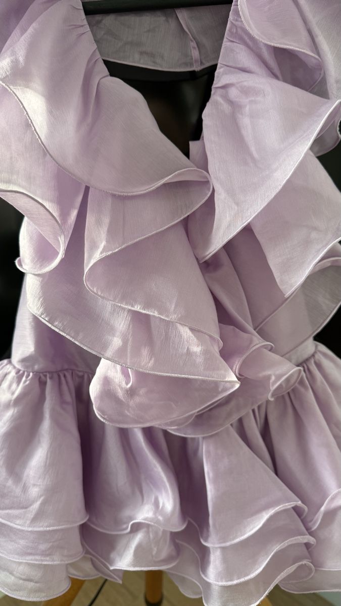 Other Stories Top: & Other Stories Lilac Ruffle top Size 36 – Nuovo (secondo la descrizione) da zug venduto da Inaar 2