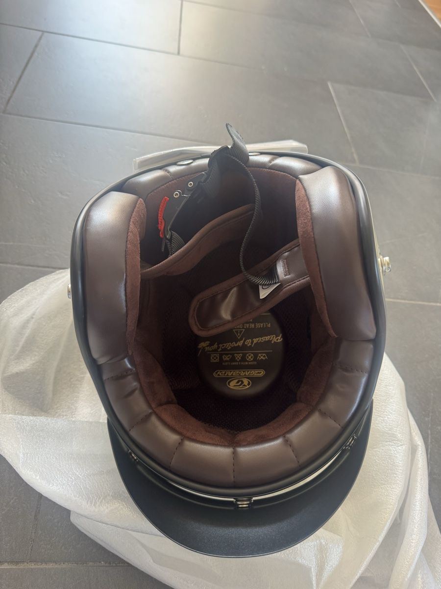 Caschi & visiere: Motorradhelm Cream, grösse S – Nuovo e nell'imballaggio originale da Abtwil SG venduto da cagostini 2