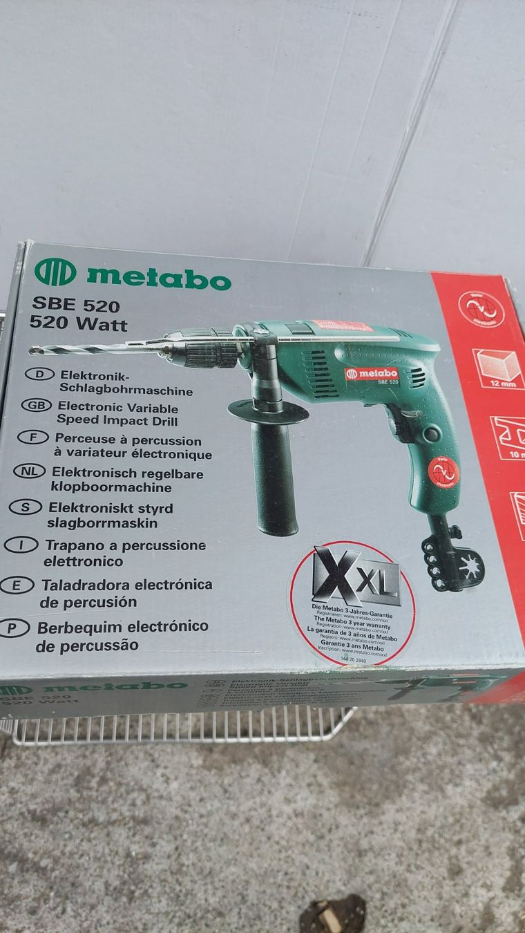 Metabo Trapani: Metabo Bohrmaschine   SBE 520 mit Schnellspanfutter – Nuovo (secondo la descrizione) da Zürich venduto da Frico1 1