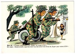 Militärhumor: Drü Liter Super, Artillerie, CASERNE PAYERNE
