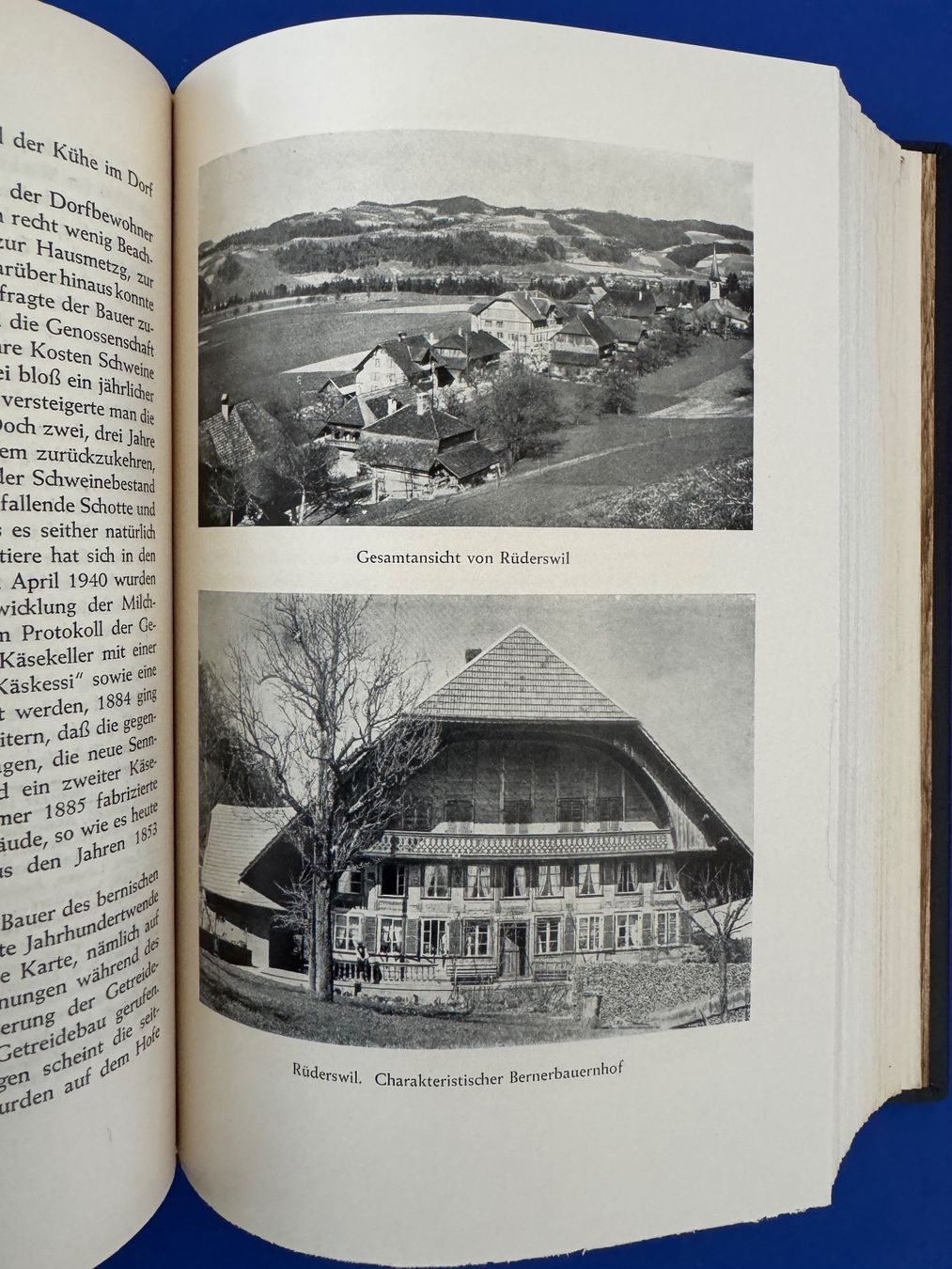 Bücher: Hofer - Das Schweizer Dorf. Ledereinband 1941 – Gebraucht aus Adliswil von buch_und_kunst 2
