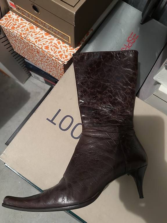 Navyboot Scarpe da donna: Leder Stiefel von navyboot, Grösse 40 – Usato da Basel venduto da swEEty0571 2