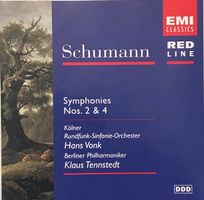 Schumann - Symphonien Nr. 2 & 4 (Vonk / Tennstedt)