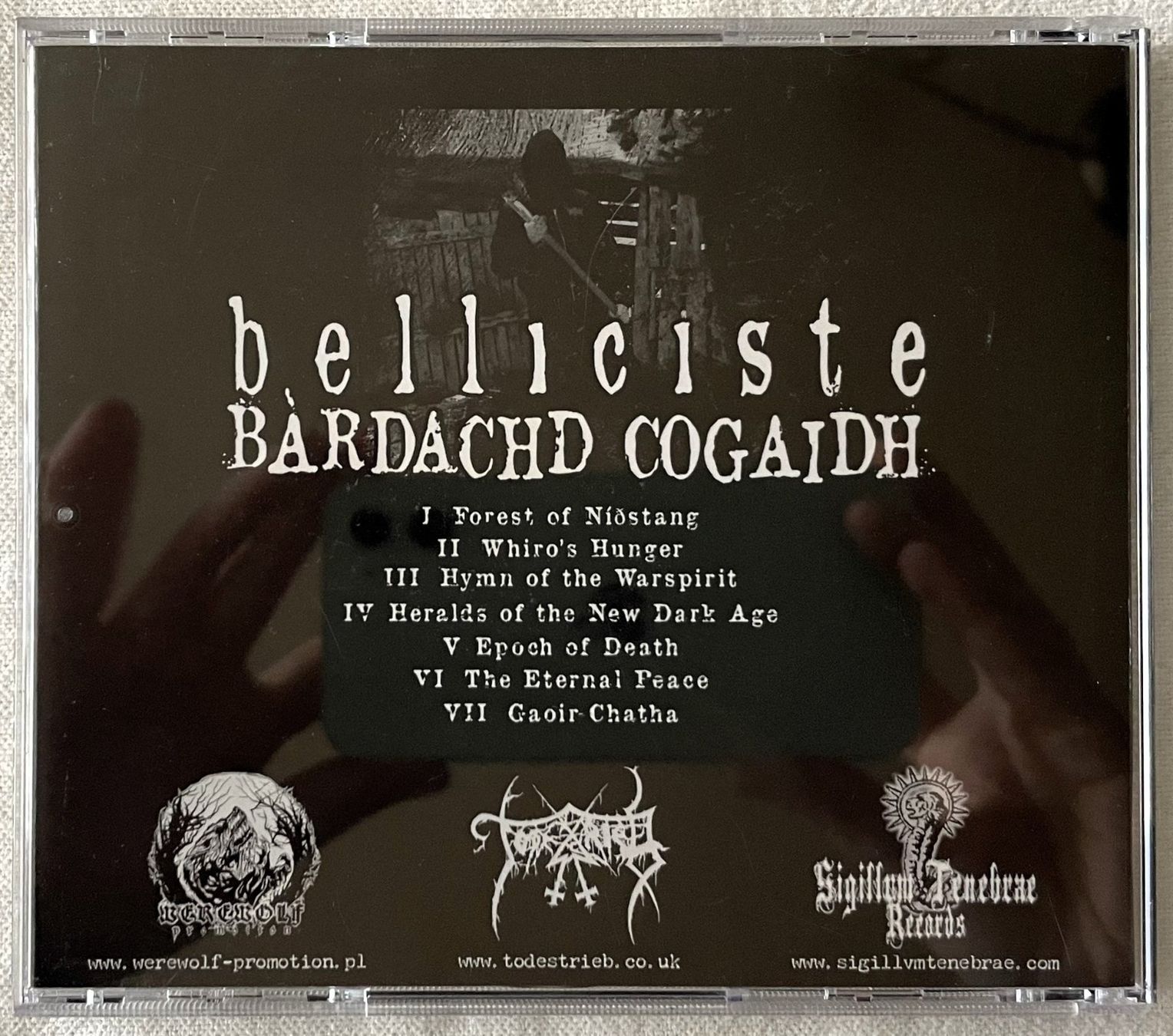 CDs: Belliciste – Bàrdachd Cogaidh - CD - 2018 – Gebraucht aus Uster von Zardodel 2