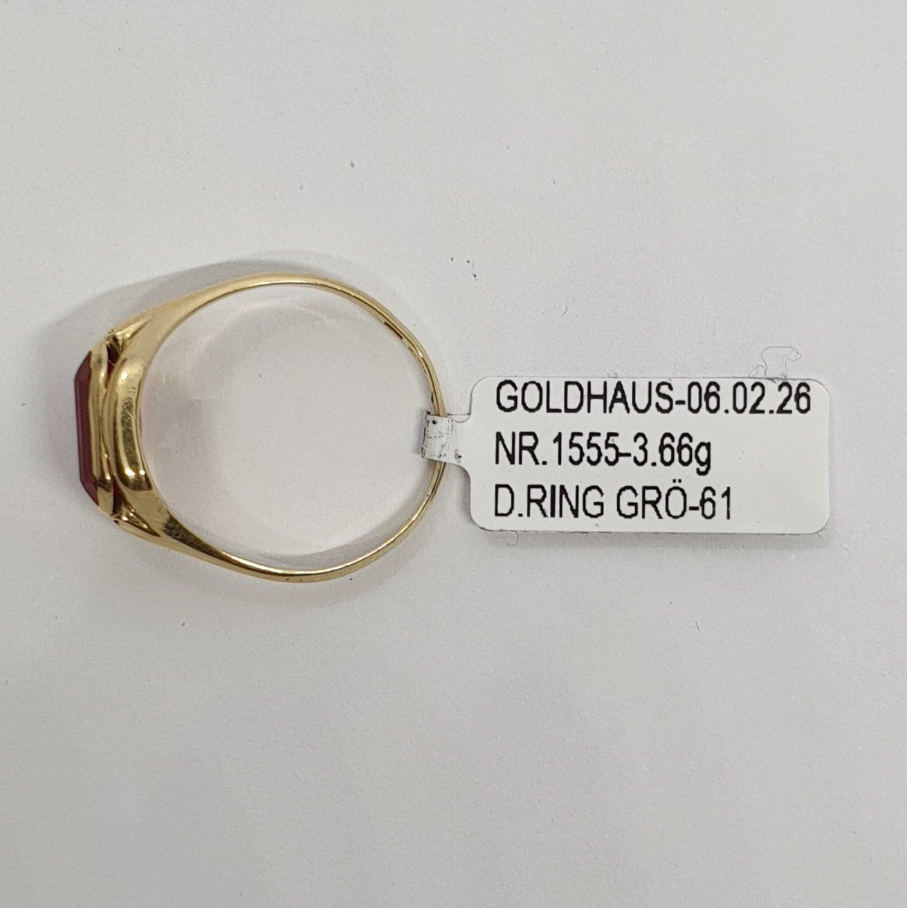 Anelli: Echt 18K Gold Ring – Usato da Luzern venduto da Goldhaus-Luzern 3