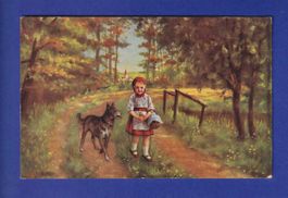 ENFANT - Chaperon rouge et loup