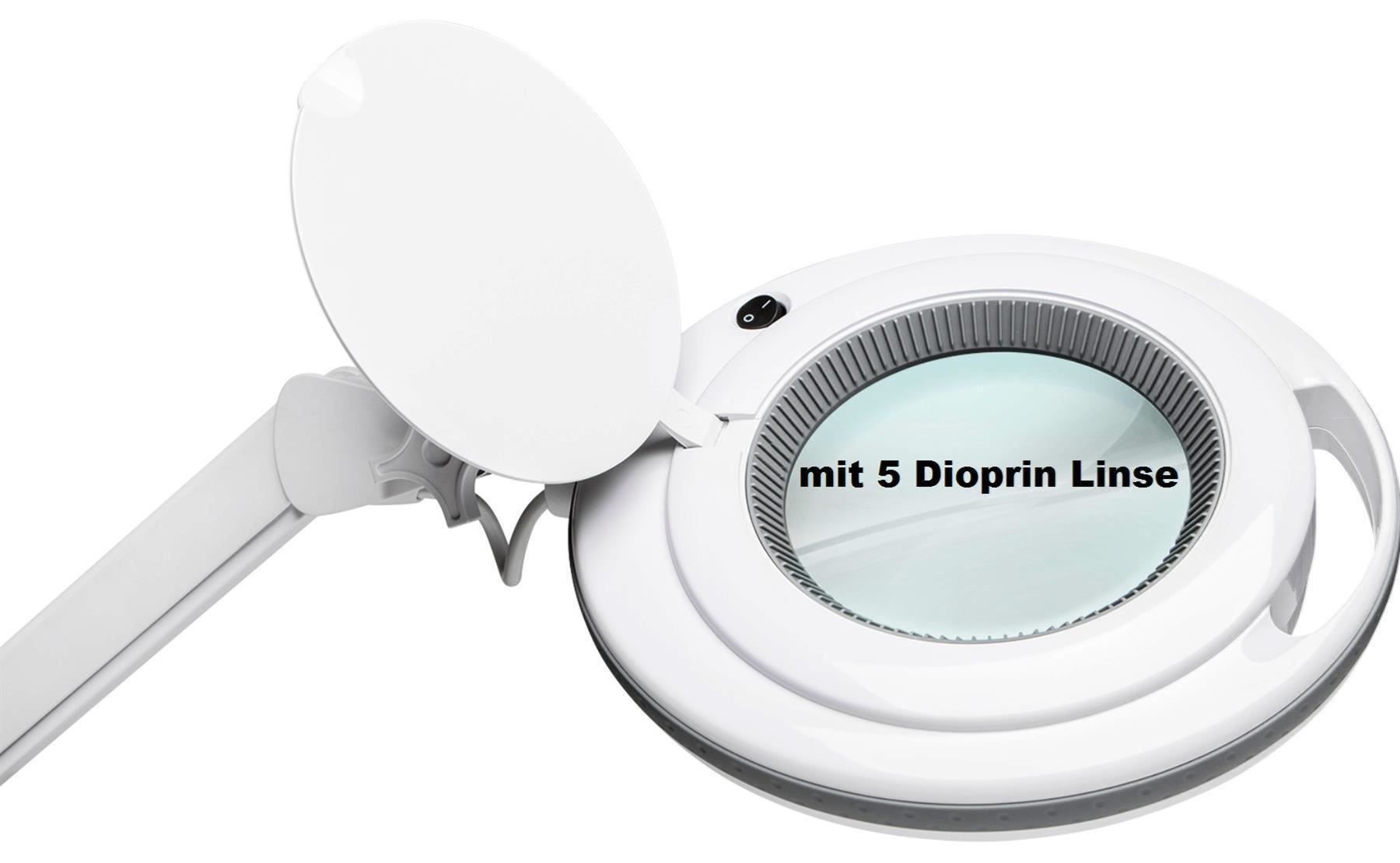 Altro per Ottica: LED Schwenkarm-Lupenleuchte 8 Dioptrien – Nuovo e nell'imballaggio originale da St. Gallen venduto da schnaeppchen-preise 1