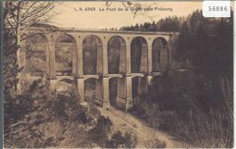 Le Pont de la Glane pres Fribourg
