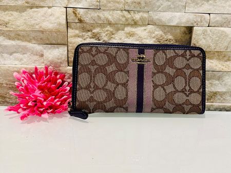 💜 Coach Long Wallet 💜 Gen Z Love  - Nr. 896