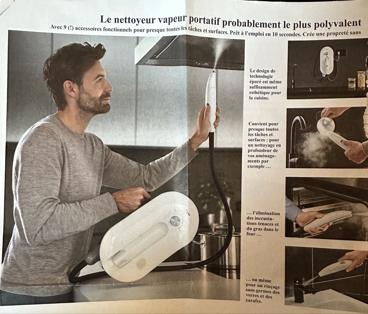Dampfreiniger: Nettoyeur vapeur comme neuf – Neu (gemäss Beschreibung) aus Boussens von sko_9w6t 3
