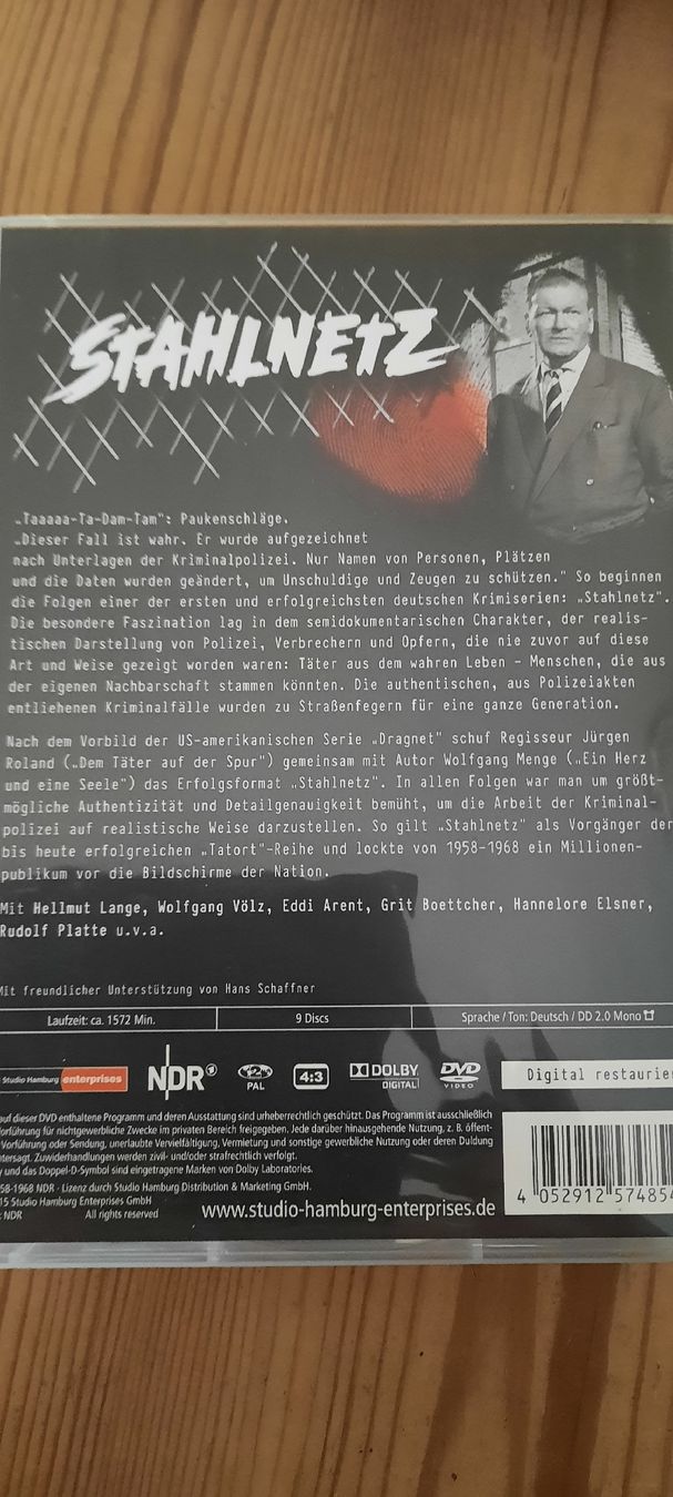 Tutti i DVDs: Stahlnetz – Usato da Konolfingen venduto da the_5fqm 1