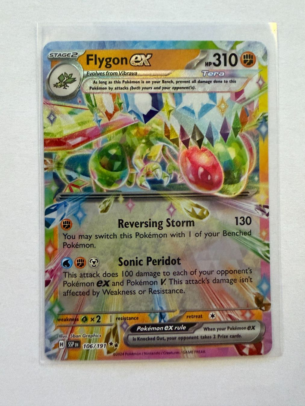 Pokémon Carte collezionabili: Pokemon Flygon EX 106/191 Surging Sparks EN – Usato da Weingarten-Kalthäusern venduto da McGmavlo
